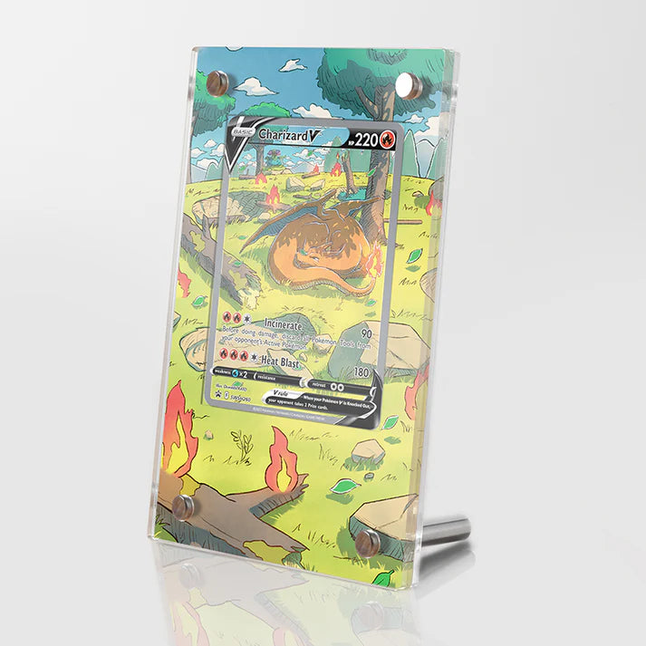 Charizard Protective Acrylic Display Case