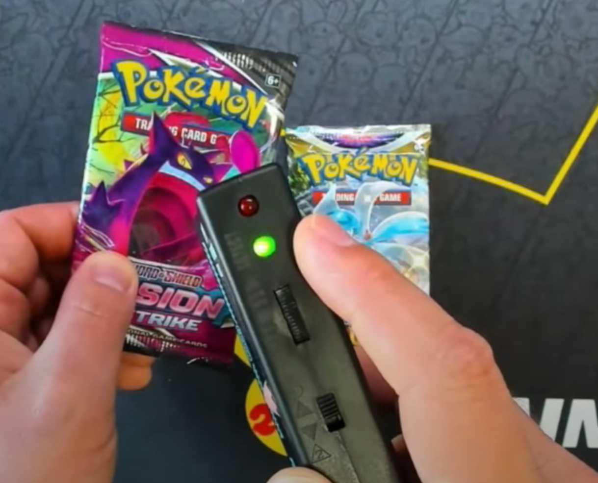 Metal Hit Detector – Scan Pokémon Booster Packs for Hits