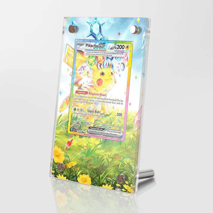 Pikachu ex Protective Acrylic Display Case