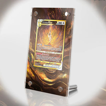 Crown Zenith Gold Cards Set Protective Acrylic Display Case