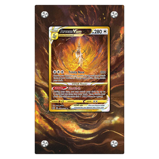 Arceus Vstar Protective Acrylic Display Case