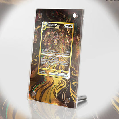 Crown Zenith Gold Cards Set Protective Acrylic Display Case