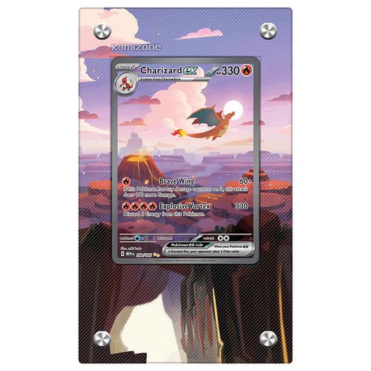 Charizard Ex Protective Acrylic Display Case
