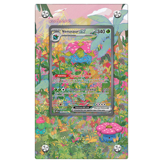 Venusaur Ex Protective Acrylic Display Case