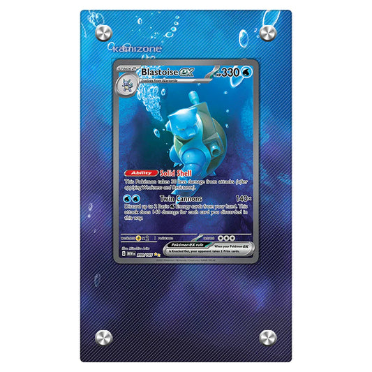 Blastoise Ex Protective Acrylic Display Case