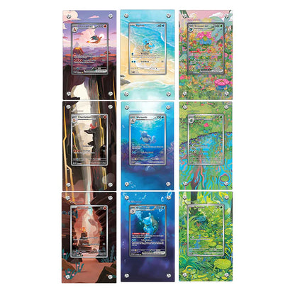 9 X 151 starters bundle Protective Acrylic Display Case