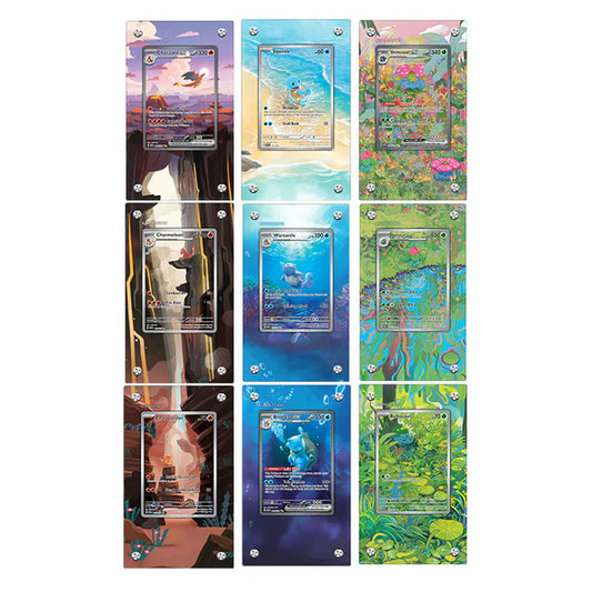 9 X 151 starters bundle Protective Acrylic Display Case