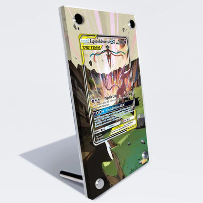 Espeon & Deoxys GX SM240 Protective Acrylic Display Case