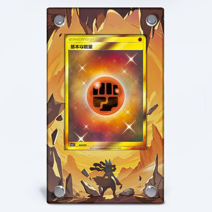 Fighting Energy Protective Acrylic Display Case