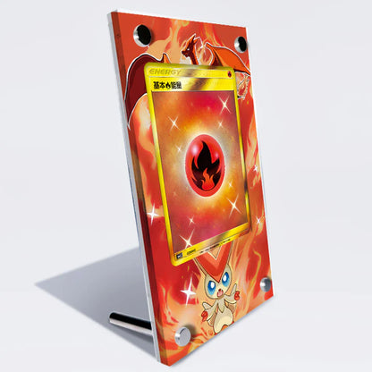 Fire Energy Protective Acrylic Display Case
