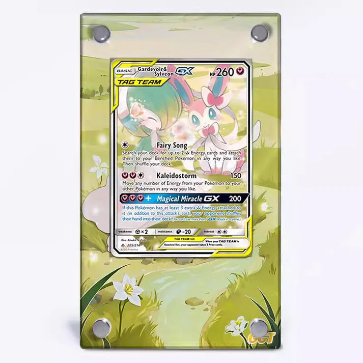 Gardevoir & Sylveon GX 205/214 Protective Acrylic Display Case
