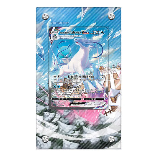 Ice Rider Calyrex VMAX 203/198 Protective Acrylic Display Case