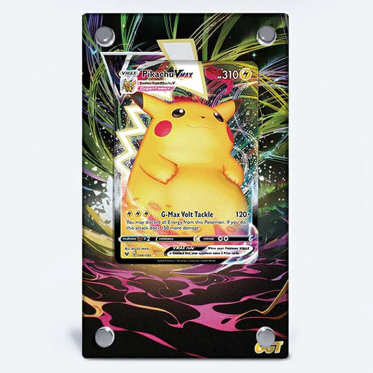 Pikachu VMAX 044/185 Protective Acrylic Display Case