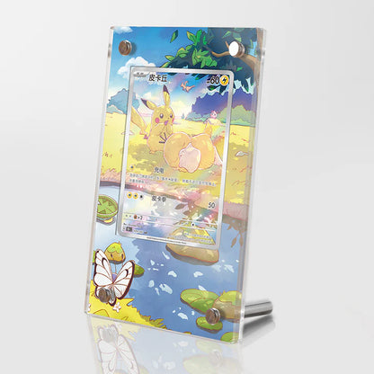 Pikachu & Psyduck Protective Acrylic Display Case