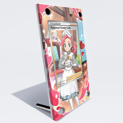 Pokemon Center Lady 185/185 Protective Acrylic Display Case