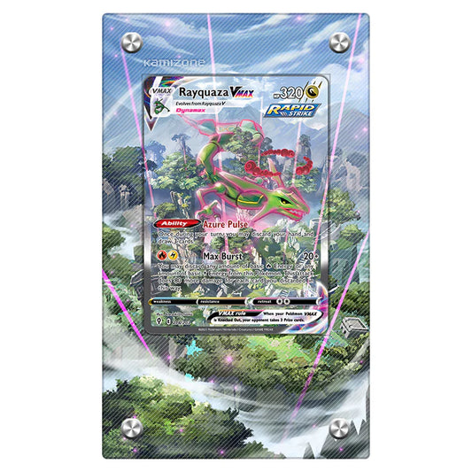Rayquaza VMAX Protective Acrylic Display Case