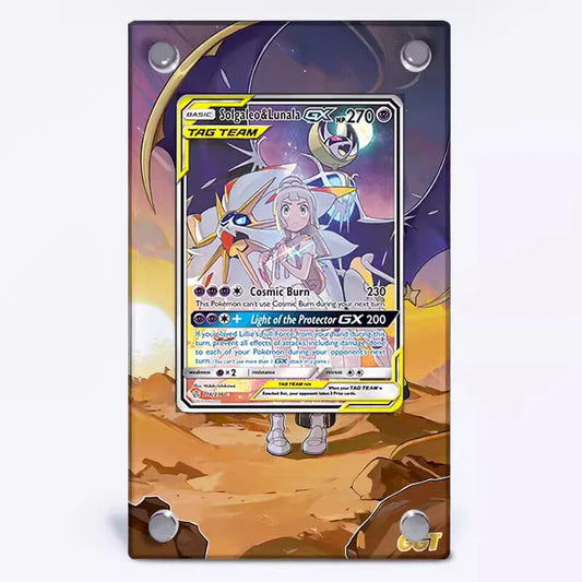 Solgaleo & Lunala GX 216/236 Protective Acrylic Display Case