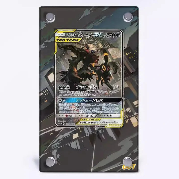 Umbreon & Darkrai GX 182/173 Protective Acrylic Display Case