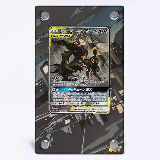 Umbreon & Darkrai GX 182/173 Protective Acrylic Display Case