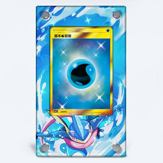 Water Energy Protective Acrylic Display Case