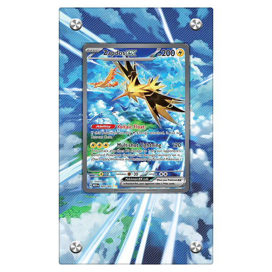 Zapdos Protective Acrylic Display Case